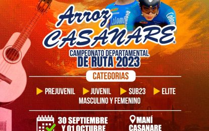 Casanare está listo para el Campeonato Departamental de Ciclismo